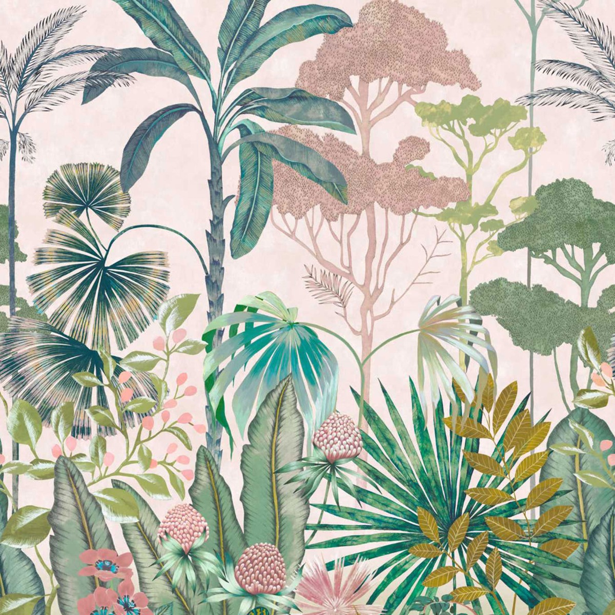 Floral wallpaper