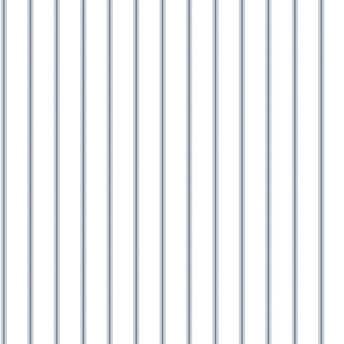 Just Kitchens Napkin Stripe Wallpaper Navy Blue Galerie G67565