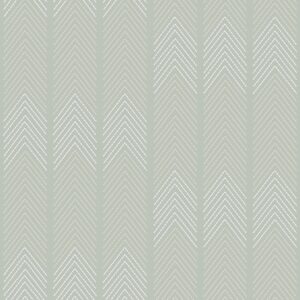 Nyle Chevron Stripe Vinyl Wallpaper Grey Fine Decor FD26527