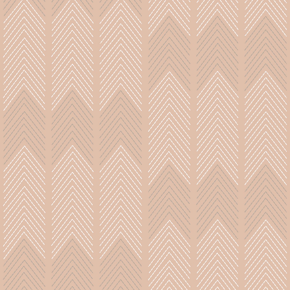 Nyle Chevron Stripe Vinyl Wallpaper Blush Fine Decor FD26528