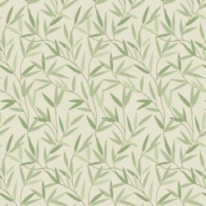 Laura Ashley leaf wallpaper