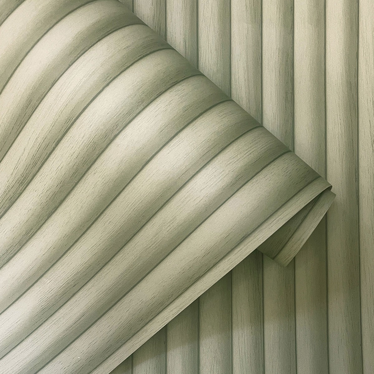 Bevel Slat Wallpaper Sage Holden 13830