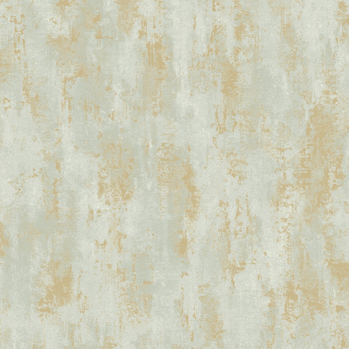 Venetian Concrete Textured Vinyl Wallpaper Green / Gold Grandeco A75802