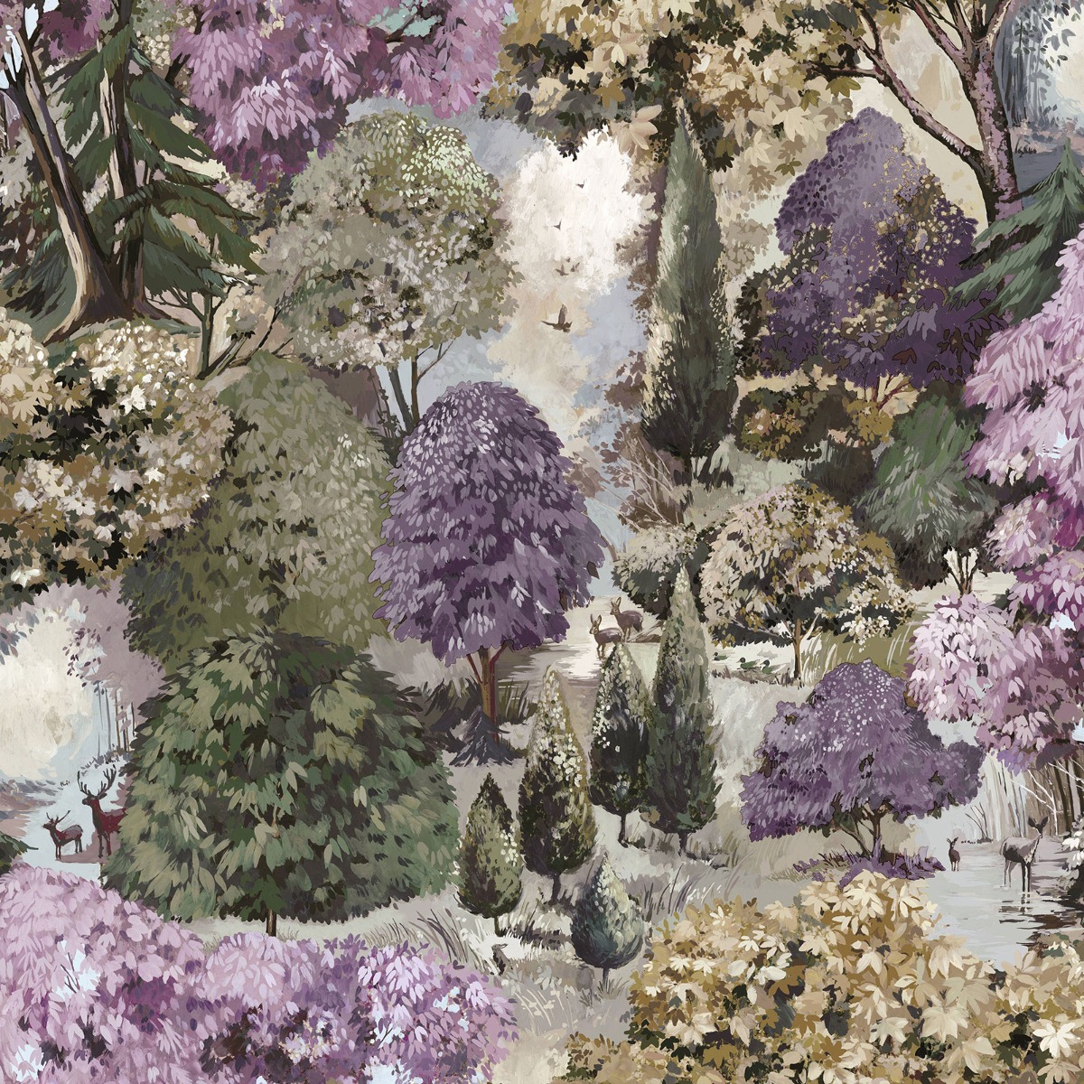 Forest wallpaper Holden