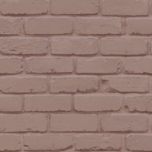 Painted Brick Wallpaper Pink Fine Decor FD43601