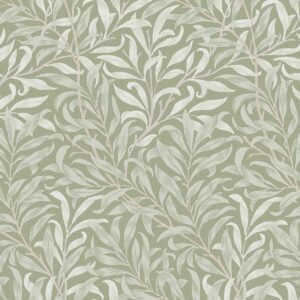 William Morris At Home Willow Bough Wallpaper Sage Green 124248
