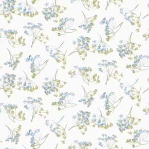 Laura Ashley Avonbury Wallpaper Hedgerow Green 130102