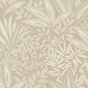 Sahara Leaf Wallpaper Natural Crown M1782