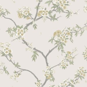 Cherry Blossom Wallpaper Yellow / Cream Holden 14212