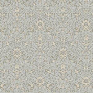 Laura Ashley Delamore Wallpaper Stone Grey 140322