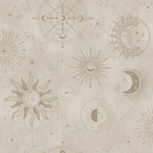 Cosmic Wallpaper Cream / Gold Holden 14252