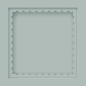 Scallop Panel Wallpaper Mineral Blue Fine Decor FD44163