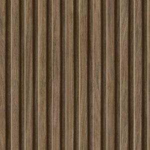 Wooden Slats Wallpaper Walnut Fine Decor FD44158