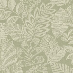 Madou Leaf Wallpaper Green Grandeco A86402